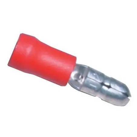 Narva 56146 4.0Mm Male Bullet Terminal Red (100 Pack) 1