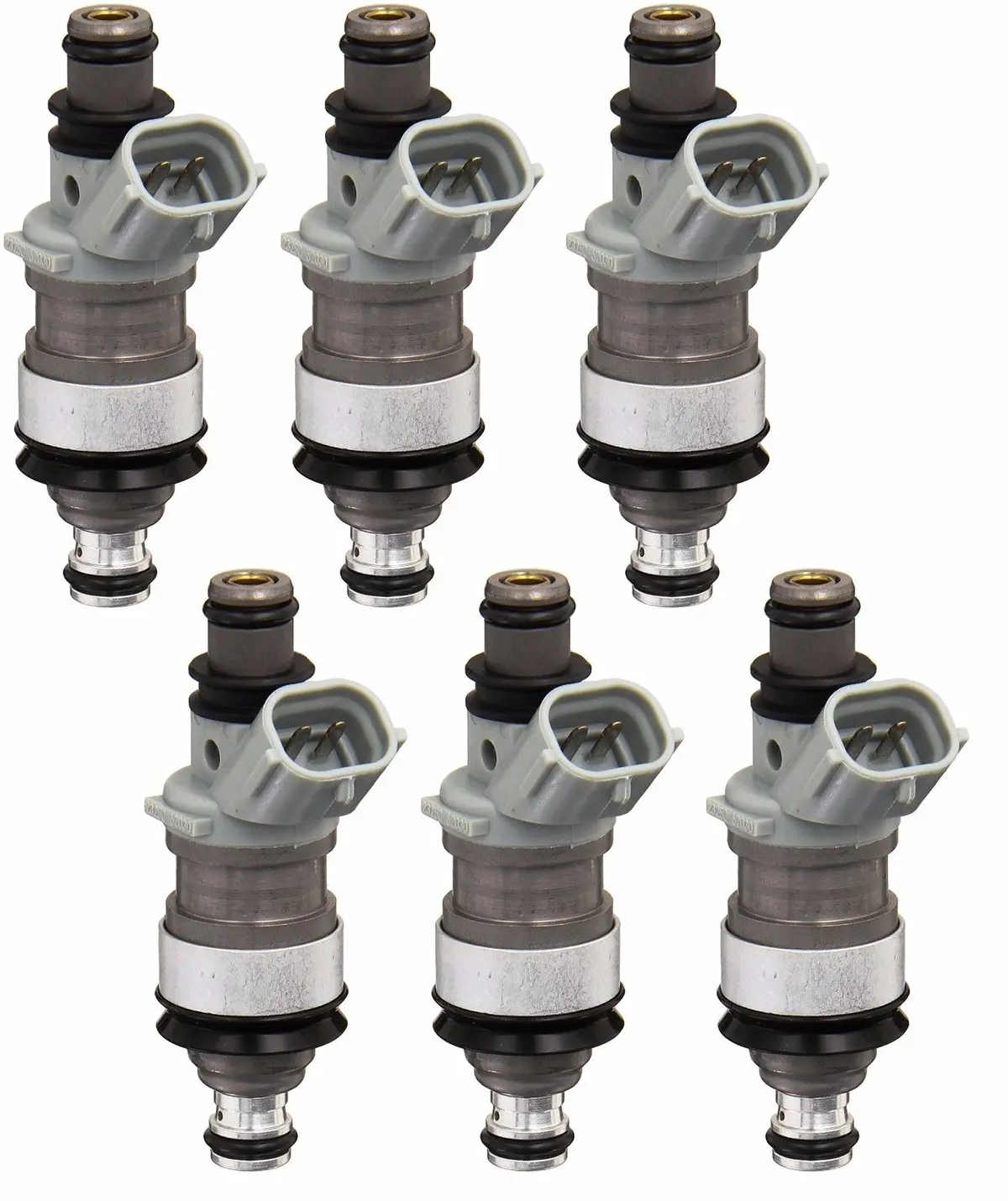 Oem Flow Matched Fuel Injector Set Of 6 23250-62030 1