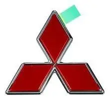 Genuine Mitsubishi Oem Front Emblem Badge Red Mr416795 1