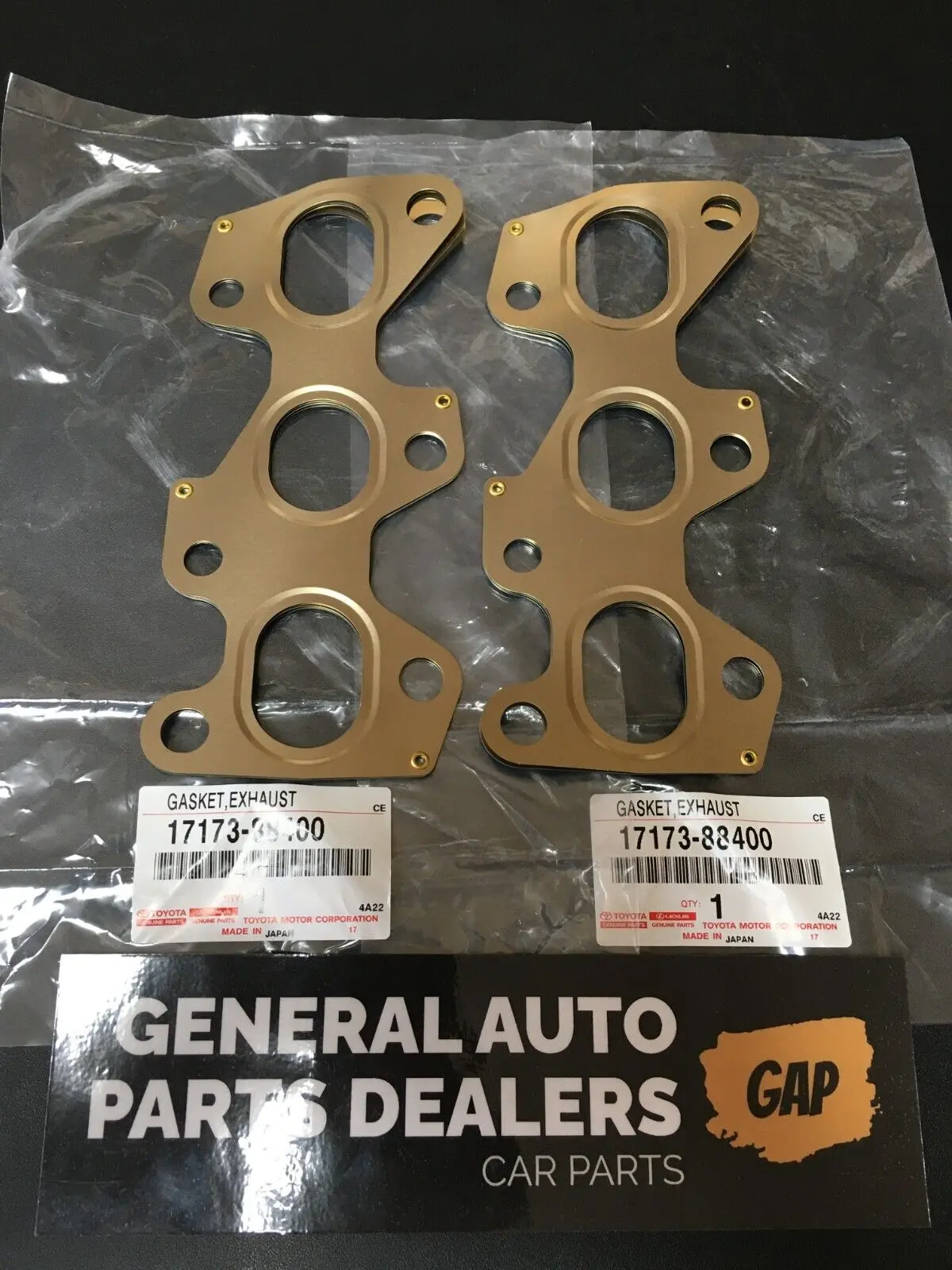 Toyota Supra Soarer Chaser 1Jz-Gte Non Vvti Genuine Exhaust Manifold Gasket Oem 1