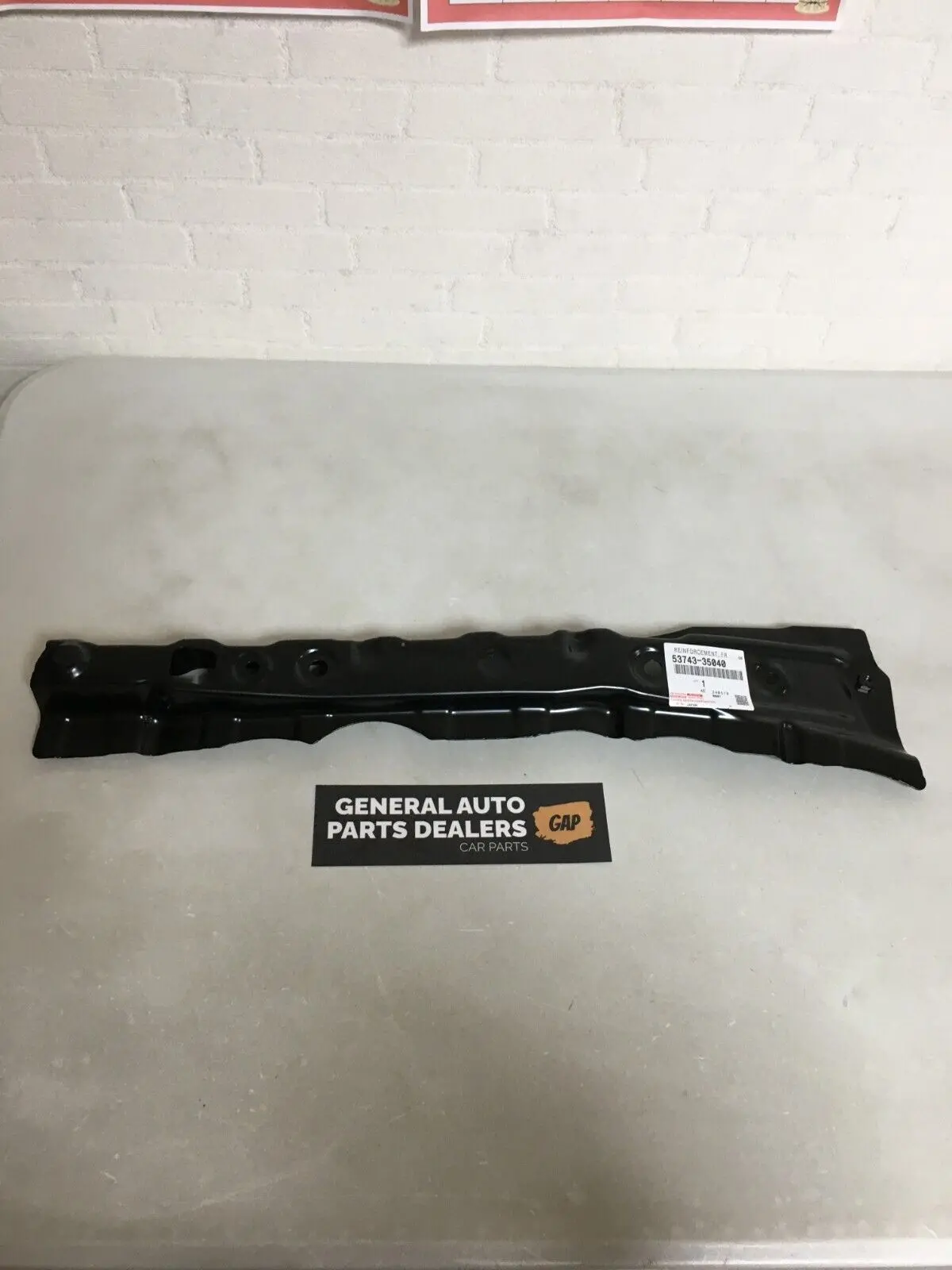 Toyota Genuine Reinforcement, Front Fender Apron, Front Rh 53743-35040 Oem 1