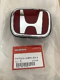Genuine Honda Oem Acura Integra Dc5 Type-R 2005-2006 Front Grill Red "H" Emblem 1