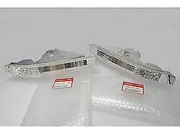 Genuine Honda Acura Nsx Na1 Na2 Front Bumper Clear Lenses Lamp Light Rh & Lh Set 1