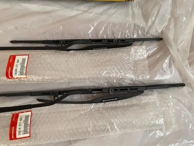 Genuine Honda 'Rhd Integra Dc2 Db8 Typer Sir Front Windshield Wiper Arm R&L Set 1