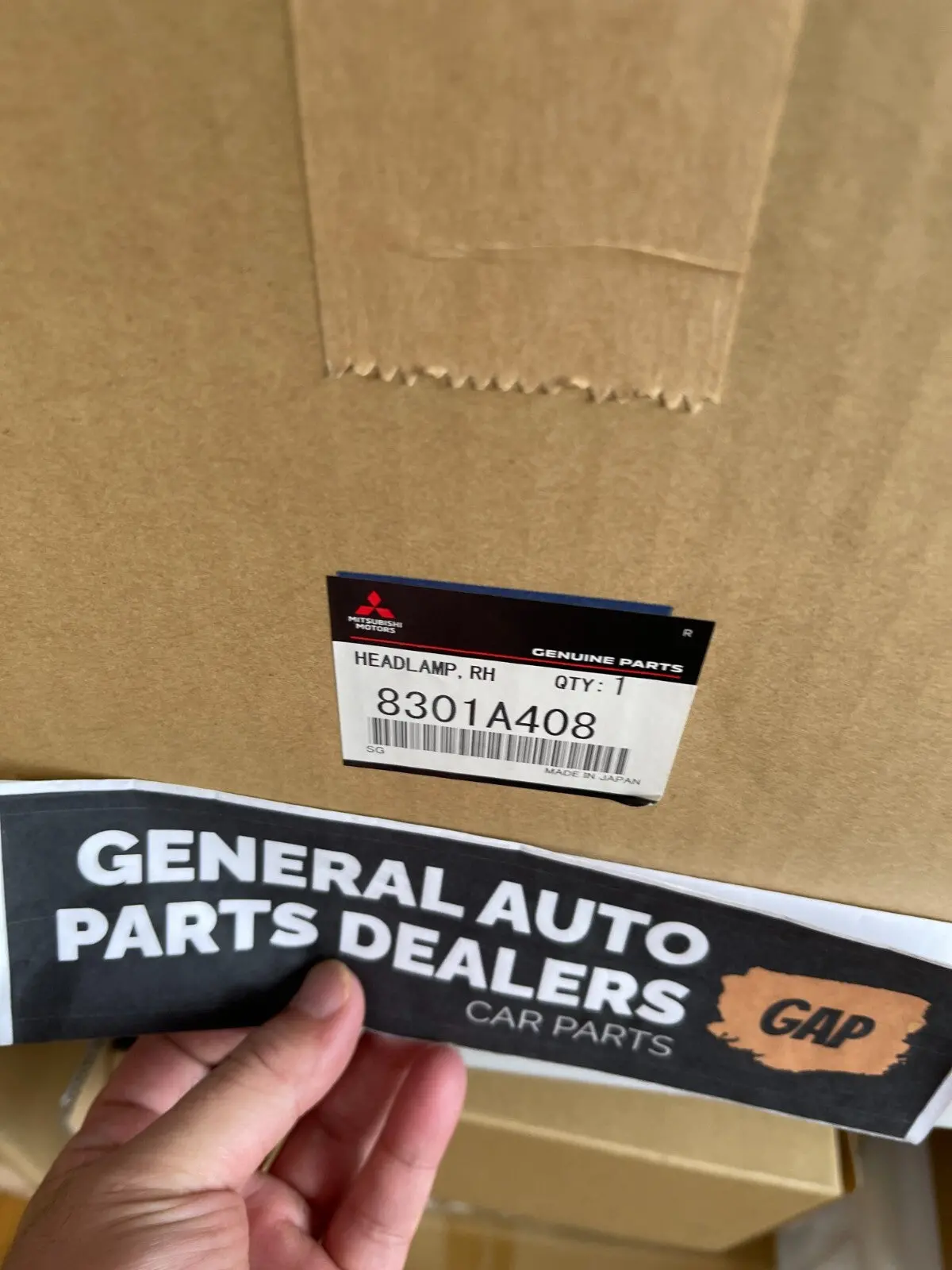 Genuine Mitsubishi Oem Evo ⅸ Ct9a Lamp Unit Halogen Headlight 8301A408 1