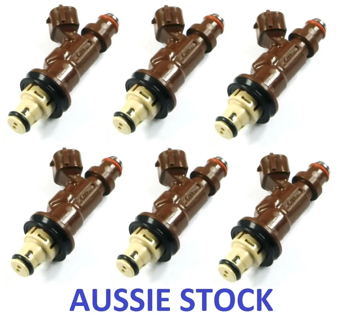 New Fuel Injectors For Toyota Hilux Landcruiser Prado 5Vzfe 3.4L 23250-62040 1