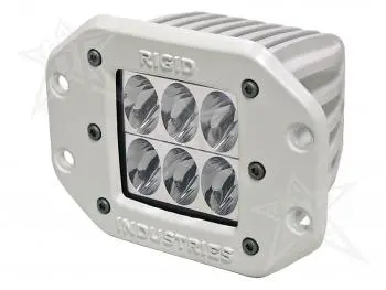Rigid Industries Marine D2 Flush Mount Led Driving Light 1