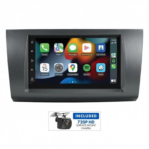 Aerpro Am9049k 7" Multimedia Receiver Suit Suzuki Swift 2005 - 2010 (Dark Grey) 1