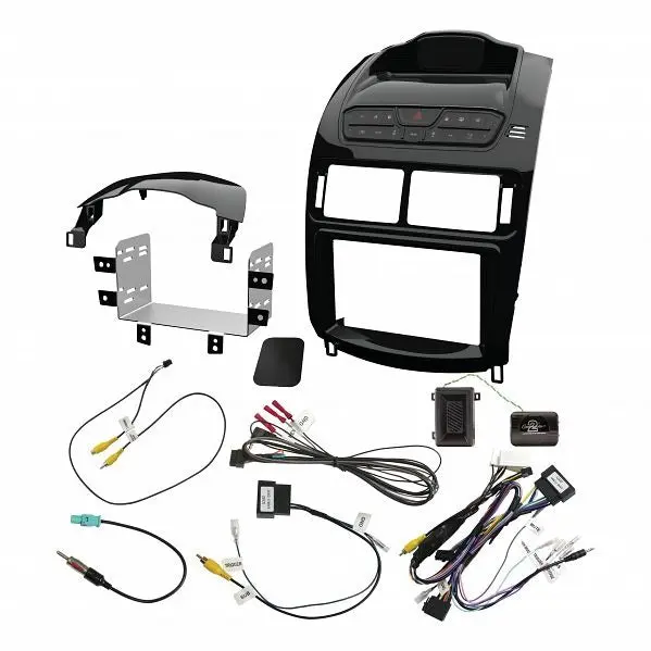 Aerpro Fp9680pk Double Din Piano Black Head Unit Installation Kit Suit Ford Falcon Fg-X 2014 - 2016 1