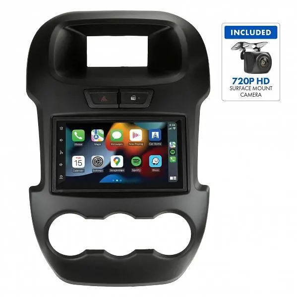 Aerpro Am8083kc 7" Multimedia Receiver Suit Ford Ranger Px 2012 - 2015 (Black) 1