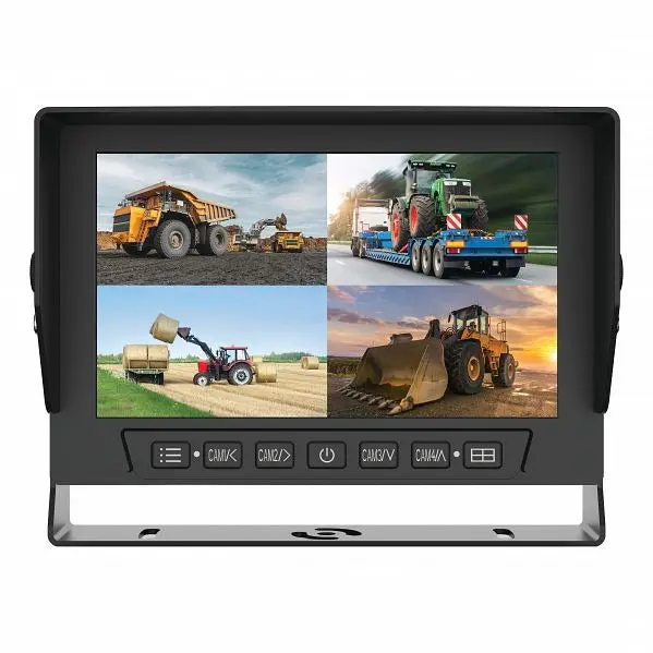 Aerpro Avm7e 7" Weatherproof Heavy-Duty Ahd Quad View Monitor 1