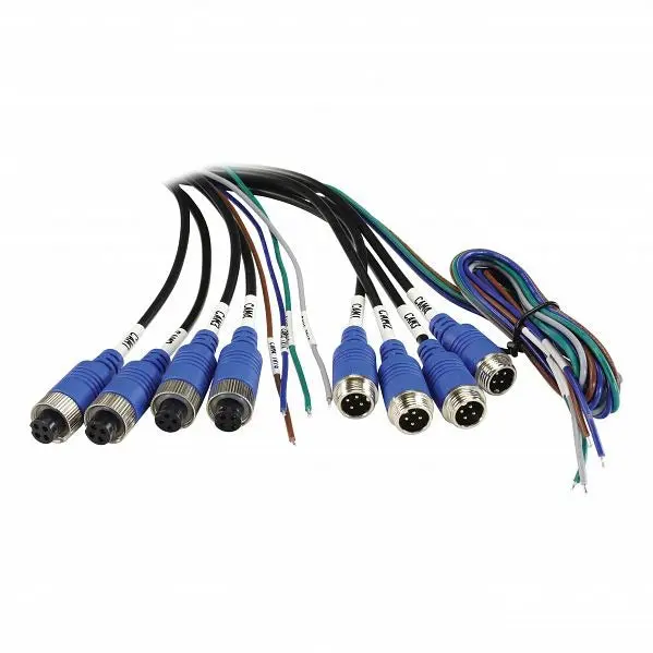 Aerpro Avecm74 7M Heavy-Duty 4 Pin Quad Camera Extension Cable 1