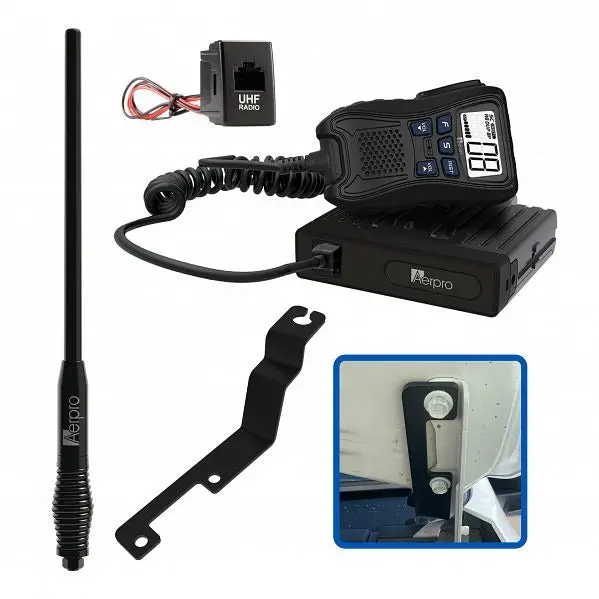 Aerpro Apmzcbh1 Hideaway 5W Uhf Cb Radio Kit Suit Mazda Bt50 2020 - On 1