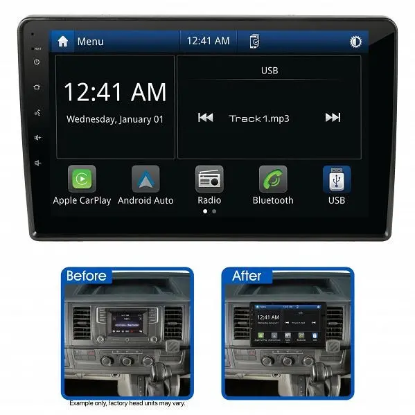 Aerpro Amavw2 10" Multimedia Receiver Suit Volkswagen Various Models 1