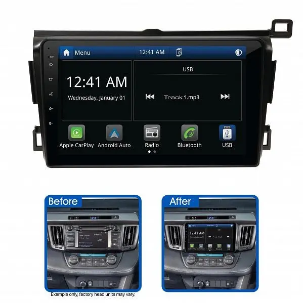 Aerpro Amato5 9" Multimedia Receiver Suit Toyota Rav4 2013 - 2017 (Non-Amplified) 1