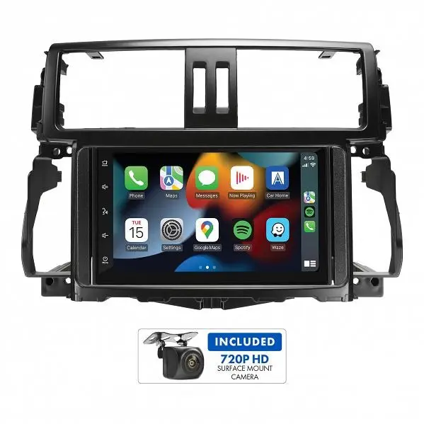 Aerpro Am9166k 7" Multimedia Receiver Suit Toyota Prado 2009 - 2013 150 Series 1