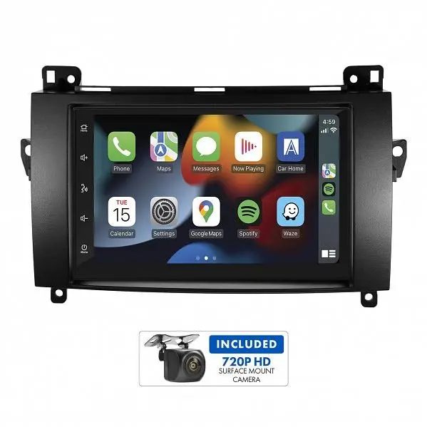 Aerpro Am9292k 7" Multimedia Receiver Suit Mercedes A/B Class, Vito & Viano 1