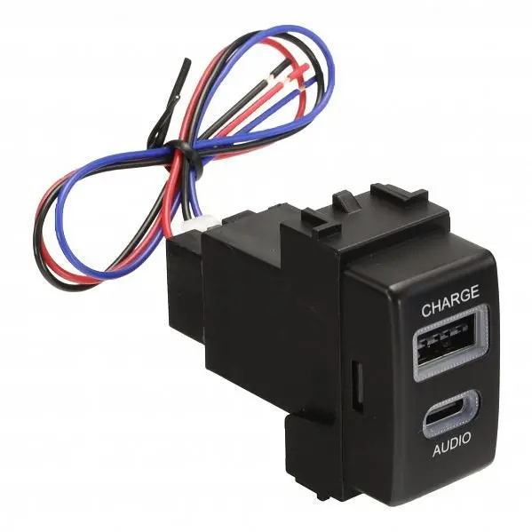 Aerpro Apusbns4 | Usb-C Pass-Through & Usb Charge Socket | Suit Nissan Various Models (21Mm X 36Mm) 1
