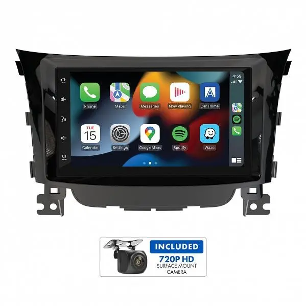 Aerpro Am8343k Hyundai I30 Gd 2012-2017 Factory Navigation 7 Inch Multimedia Receiver Kit With 720P Ahd Camera 1