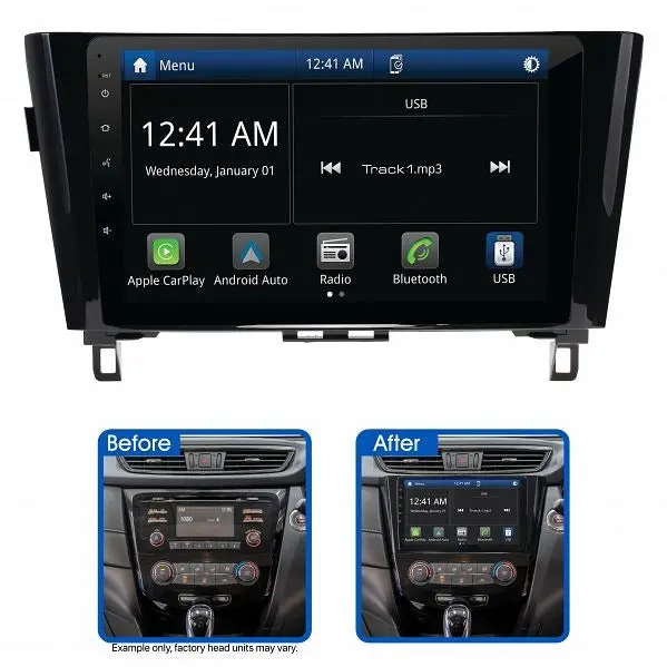 Aerpro Amani16 10" Multimedia Receiver Suit Nissan Qashqai 2021 - On & X-Trail 2021 - On (360 Camera Models Without Factory Nav) 1