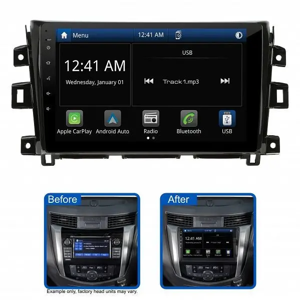 Aerpro Amani3 10" Multimedia Receiver Suit Nissan Navara 2018 - 2019 (Factory Nav & 360 Camera Models) 1