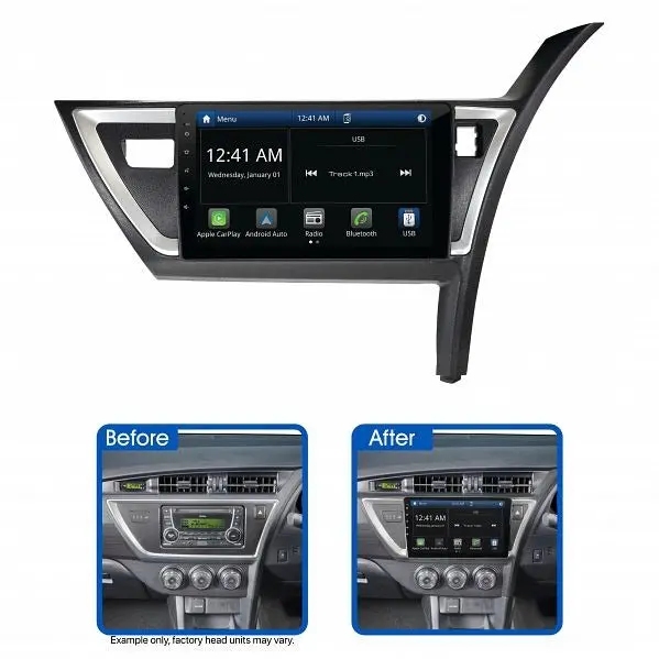 Aerpro Amato39 10" Multimedia Receiver Suit Toyota Corolla Hatch 2012 - 2015 1