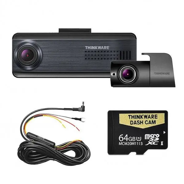 Thinkware Q200d64 2K Qhd Front + 1080P Hd Rear Dashcam Kit With 64Gb Microsd Card 1