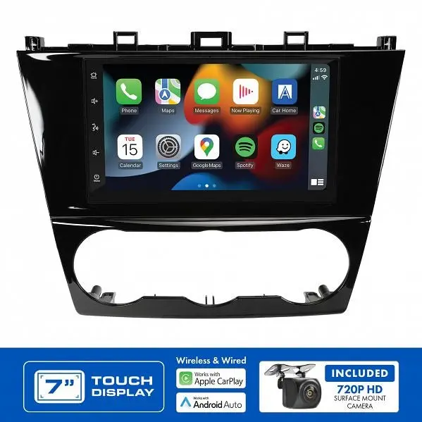 Aerpro Am8387kn 7" Multimedia Receiver Suit Subaru Various Models With Factory Nav 2015 - 2020 1