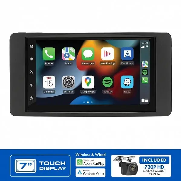 Aerpro  Am9126k 7" Multimedia Receiver Suit Mitsubishi Triton 2015 & Challenger 2013 - 2015 1