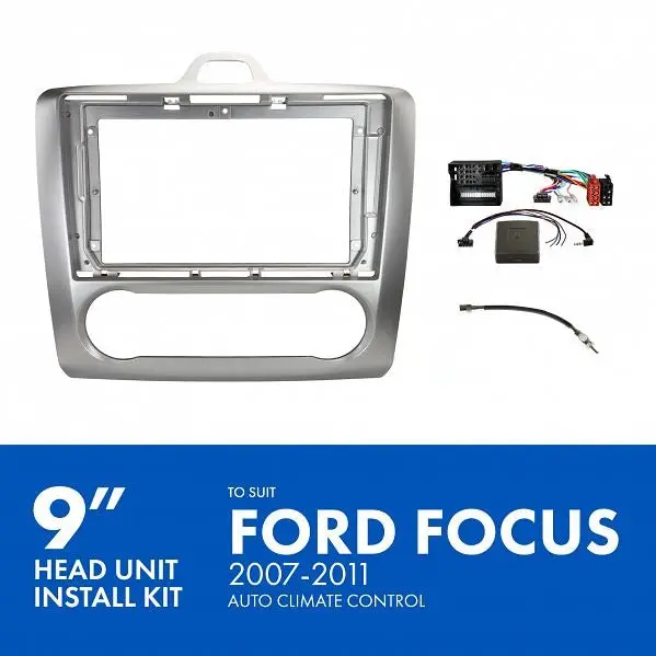 Aerpro Akfo8 | 9" Install Kit Suit Ford Focus 2007 - 2011 (Compatible With Pioneer Dmh-Ap6650bt & Kenwood Dmx80axs) 1