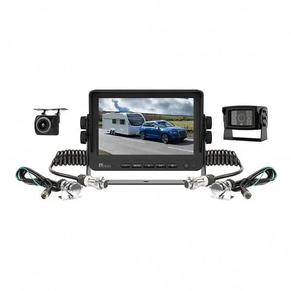 Aerpro Avk7c2 | 7" Heavy-Duty Ahd Monitor 1080P 2 Camera Caravan Kit 1