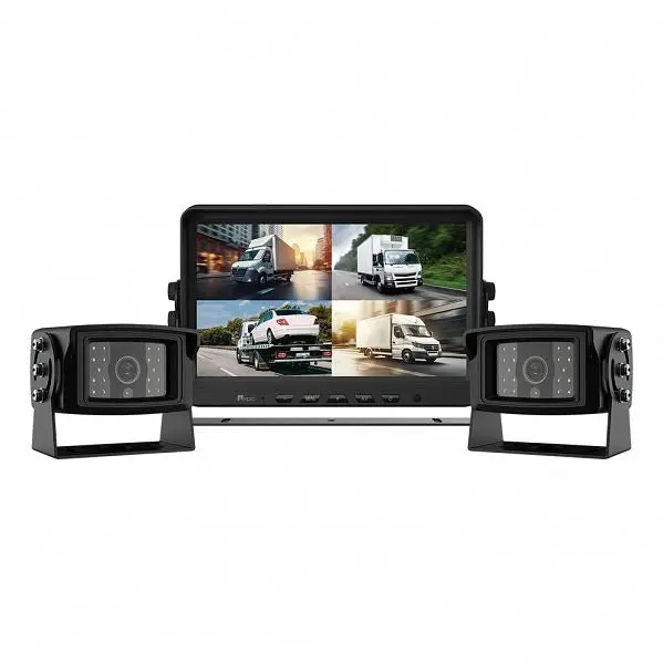 Aerpro Avk10qt2 | 10" Heavy-Duty Ahd Quad View Monitor 1080P 2 Camera Truck Kit With Dvr 1