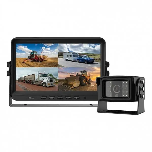 Aerpro Avk10q1 | 10" Heavy-Duty Ahd Quad View Monitor 1080P Camera Kit With Dvr 1