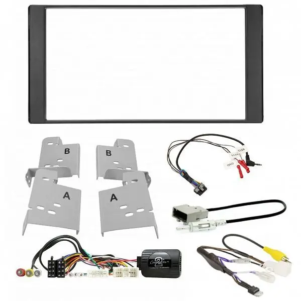 Aerpro Fp8580k4 Double Din Matte Black Install Kit Suit Subaru Impreza/Forester/Wrx/Liberty Exiga 1
