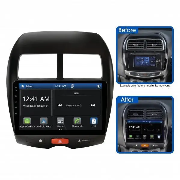 Aerpro Amamb14 10" Multimedia Receiver Suit Mitsubishi/Citroen/Peugeot Various Models (Non-Amplified) 1