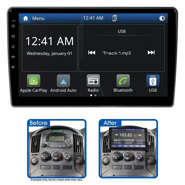 Aerpro Amahy6 9" Multimedia Receiver Suit Hyundai Iload & Imax 2008 - 2015 1