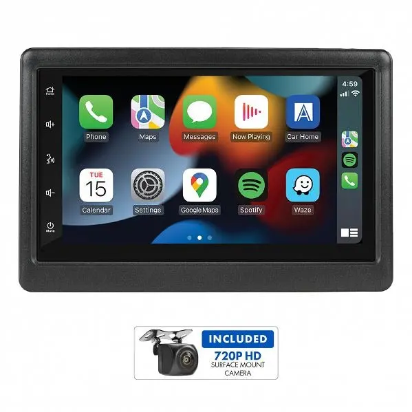 Aerpro Am8018k 7" Multimedia Receiver Suit Holden Commodore Vt, Vu & Vx - Dark Grey 1