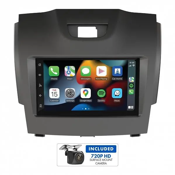 Aerpro Am8063gk 7" Multimedia Receiver Suit Holden Colorado & Isuzu D-Max/Mu-X - Grey 1