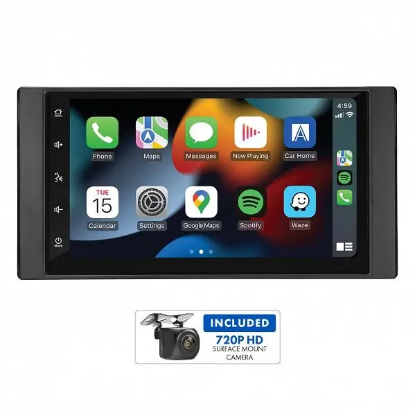 Aerpro Am8580k1 7" Multimedia Receiver Suit Subaru Various Models - Black 1