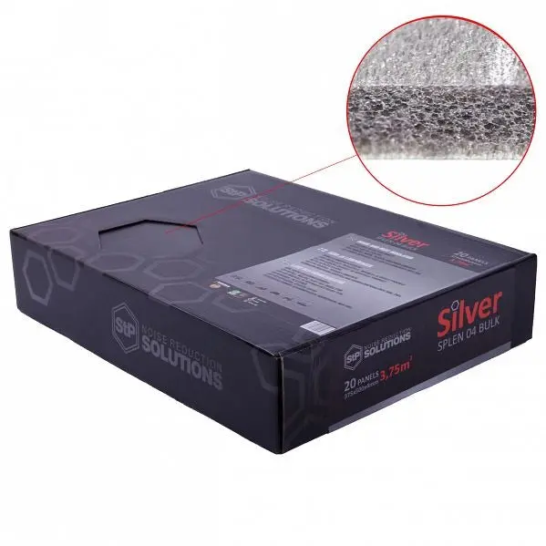 Stp Stps04 Silver Line Splen 04 4Mm Sealing Heat-Insulating & Sound-Insulating Material 1