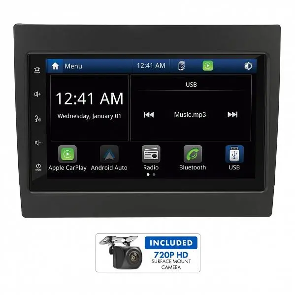 Aerpro Am9056k 7" Multimedia Receiver Suit Holden Commodore Vy-Vz - Black 1