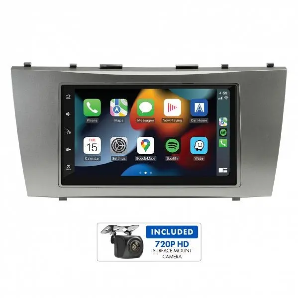 Aerpro Am9218k 7" Multimedia Receiver Suit Toyota Aurion & Camry - Silver 1