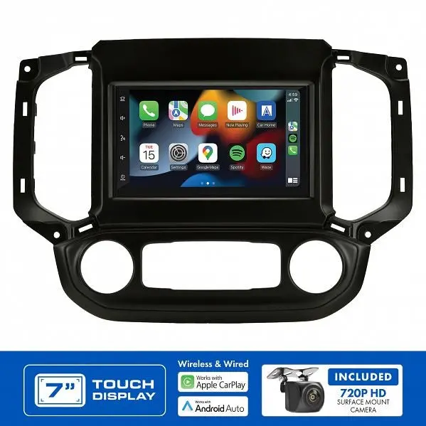 Aerpro Am8298k | 7" Multimedia Receiver Suit Holden Colorado Z71 & Trailblazer Ltz 2017-2020 1