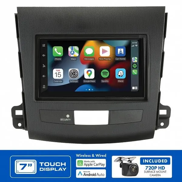 Aerpro Am9211k | 7" Multimedia Receiver | Suit Mitsubishi Outlander 2007 - 2010 1