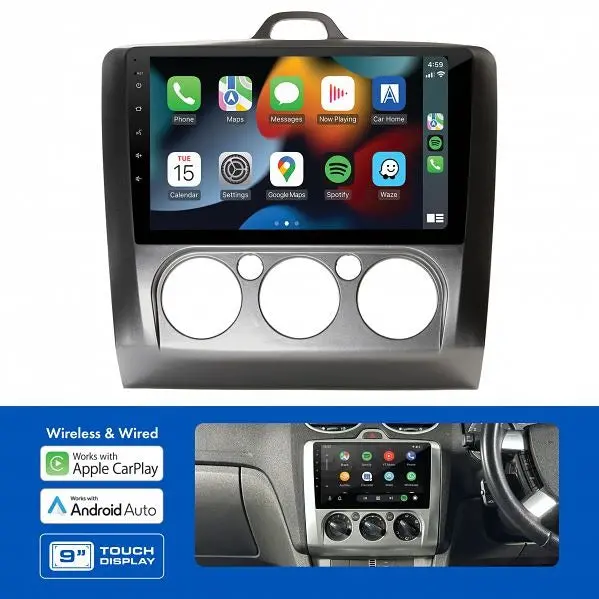 Aerpro Amafo5 | 9" Multimedia Receiver Suit Ford Focus 2005 - 2011 1