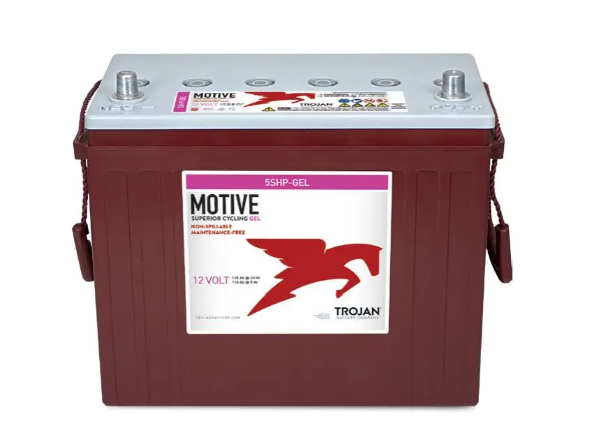 Trojan 5Shp-Gel Deep Cycle Gel 12V 125Ah Battery 1