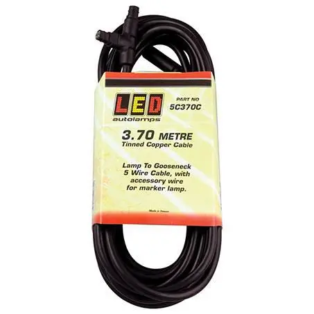 Led Autolamps 5C370c 3.7M Trailer Cable Lamp To Gooseneck 1