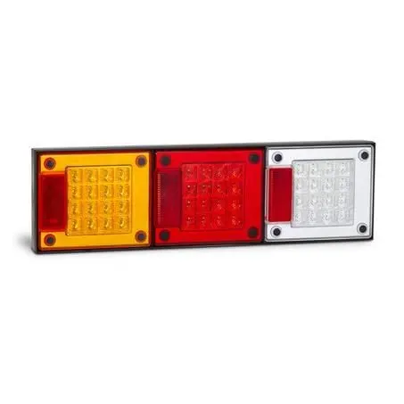 Led Autolamps 460Arwmb Stop/Tail/Indicator/Reverse Reflectors Lens 1.2M Cable 1