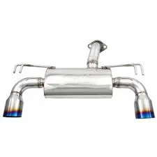 2008-2014 Mitsubishi Evo X Injen Cat Back Exhaust W/ Titanium Tips 1