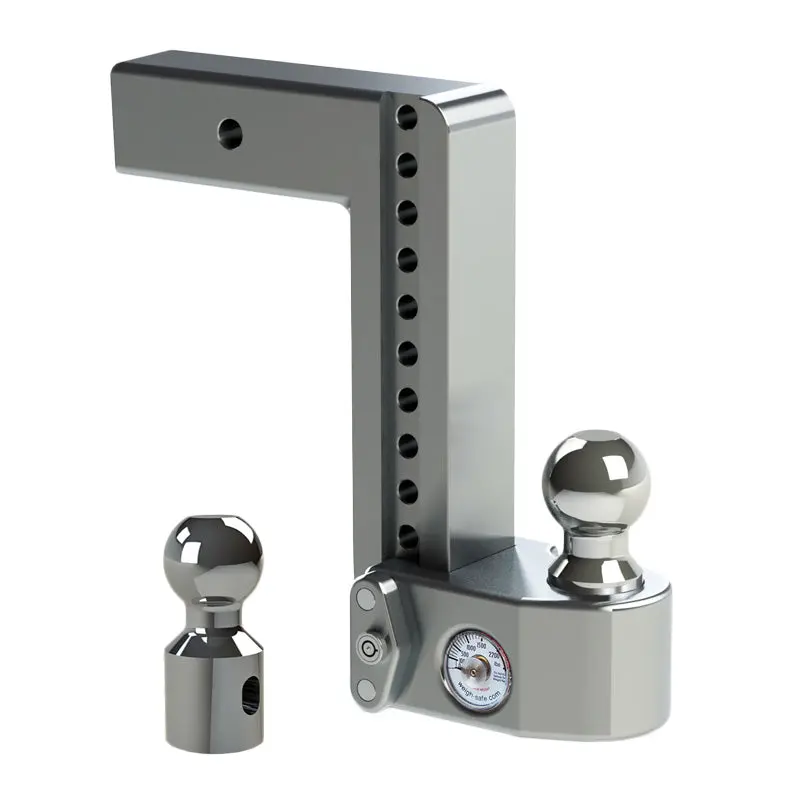 Weigh Safe Hitch W/ Scale Adjustable 10" Drop Hitch (Fits 2" Receivers) 1